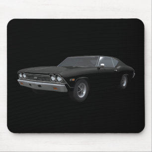 Chevelle 1968 SS: Svart fullföljande: Mousepad Musmatta