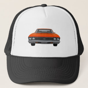 Chevelle 1969 SS: Orange fullföljande Truckerkeps
