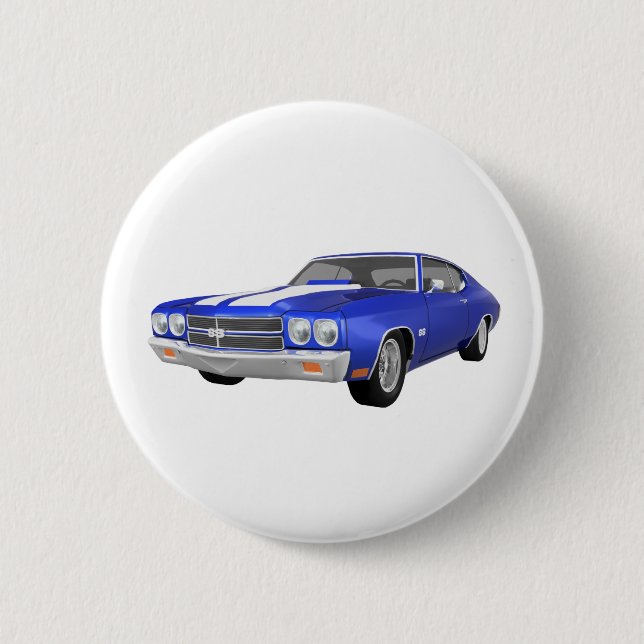 Chevelle 1970 SS: Blåttfullföljande: Knapp (Framsida)