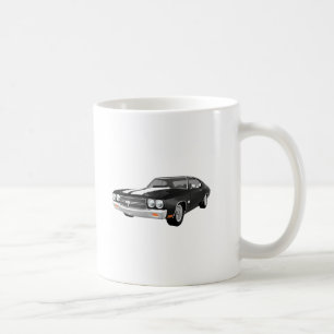 Chevelle 1970 SS: Svart fullföljande: Kaffemugg