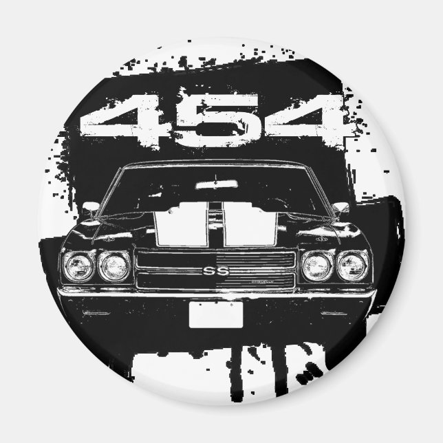 Chevelle 454 magnet (Framsidan)