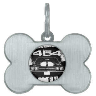 Chevelle 454 namnbricka husdjur