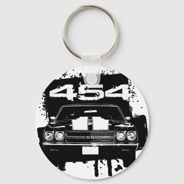 Chevelle 454 nyckelring (Framsida)