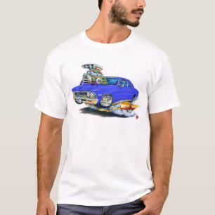 Chevelle blåttbil 1966 t-shirt
