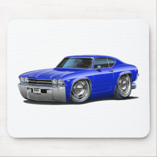 Chevelle blåttbil 1969 musmatta