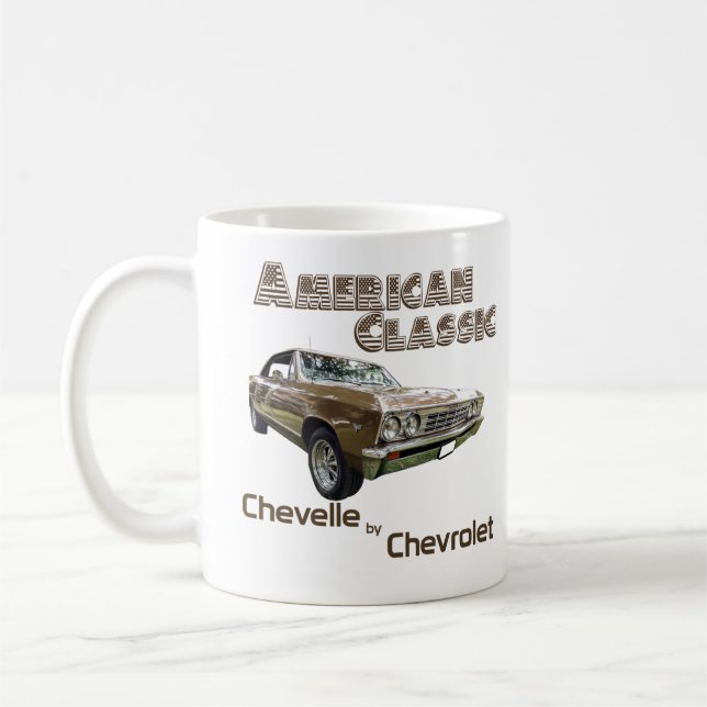 Chevelle by Chevrolet 1967 Kaffemugg (Vänster)