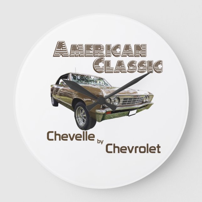 Chevelle by Chevrolet 1967 Stor Klocka (Framsida)