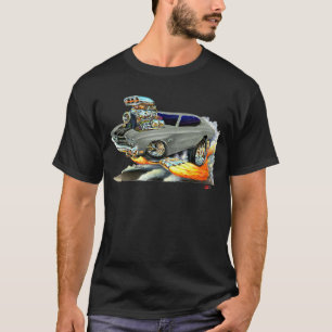 Chevelle Grå färg-Svart bil 1970 T-shirt