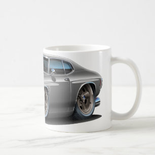 Chevelle Grå färg-Svart bil 1971-72 Kaffemugg