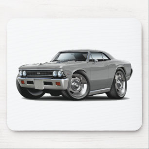 Chevelle grå färgbil 1966 musmatta