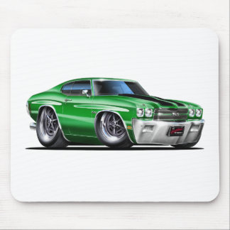 Chevelle Grönt-Svart bil 1970 Musmatta