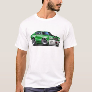 Chevelle Grönt-Svart bil 1970 T-shirt