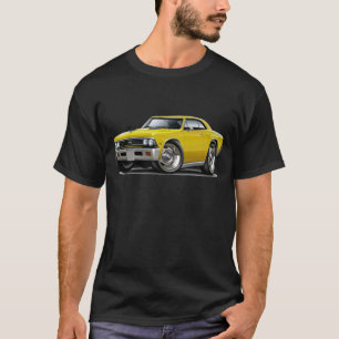 Chevelle gul bil 1966 t-shirt