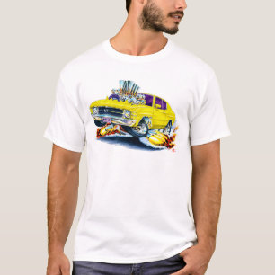 Chevelle gul bil 1971-72 t-shirt