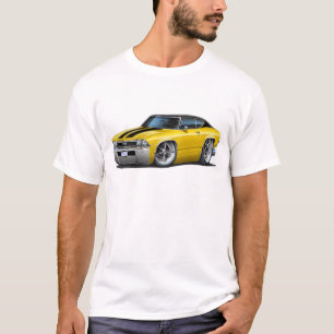 Chevelle Gult-Svart randar 1968 T-shirt