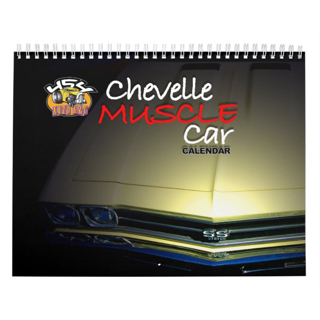 Chevelle Muscle Car Calendar Kalender (Omslag)