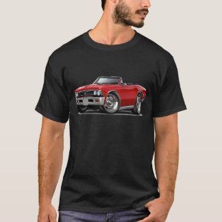Chevelle röd cabriolet 1966 tee shirt