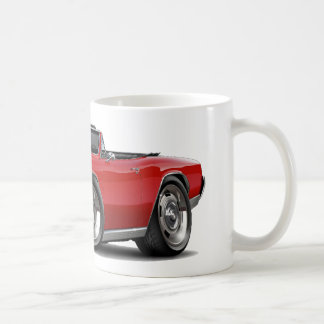 Chevelle röd cabriolet 1967 kaffemugg