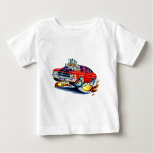 Chevelle Röd-Svart bästa bil 1971-72 T-shirt