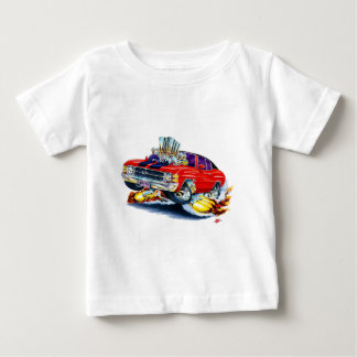 Chevelle Röd-Svart bästa bil 1971-72 Tee