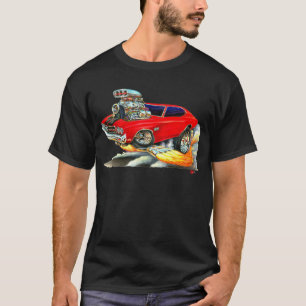 Chevelle Röd-Svart bil 1970 T Shirt
