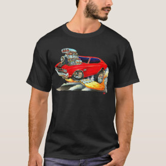 Chevelle Röd-Svart bil 1970 T Shirt