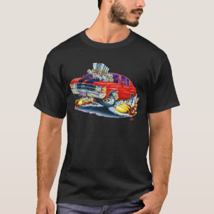 Chevelle Röd-Svart bil 1971-72 T-shirt