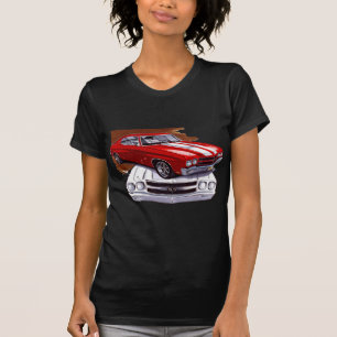 Chevelle Röd-Vit bil 1970 T Shirt