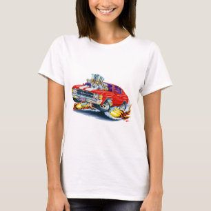 Chevelle Röd-Vit bil 1971-72 T-shirt