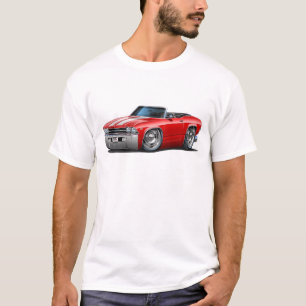 Chevelle Röd-Vit cabriolet 1969 T-shirt