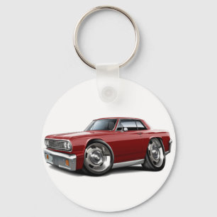 Chevelle rödbrun bil 1964 nyckelring