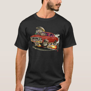 Chevelle rödbrun bil 1967 t-shirt