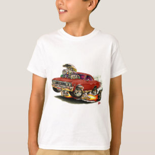 Chevelle rödbrun bil 1967 t-shirt