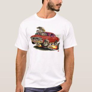 Chevelle rödbrun bil 1967 tee shirt