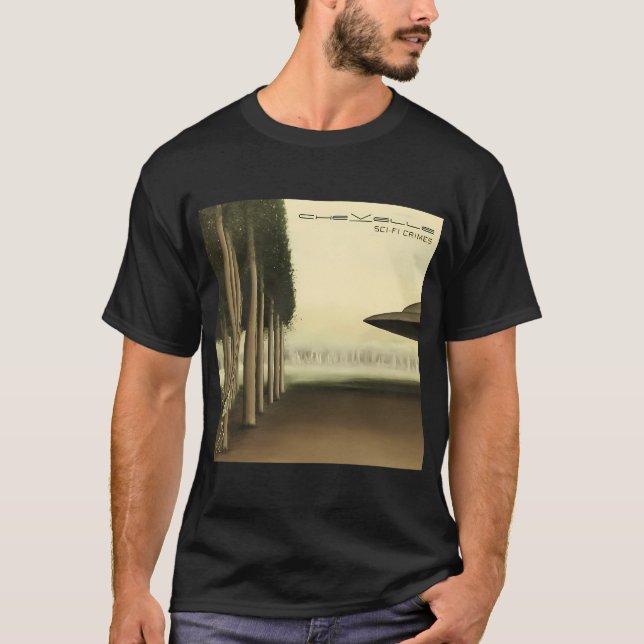 Chevelle sci fi crimes t shirt (Framsida)
