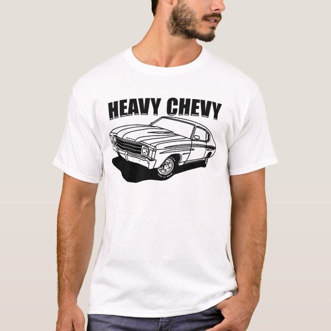 Chevelle skurkrollChevy skjorta T Shirt (Framsida)