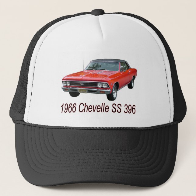Chevelle ss 396 hatt 1966 truckerkeps (Framsida)