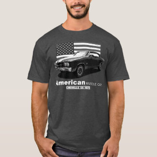 Chevelle SS American Muscle 60s 70s Gamla är Guld T Shirt