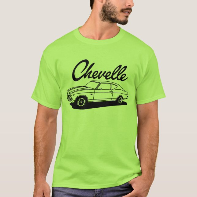 Chevelle SS design 1969 T-shirt (Framsida)