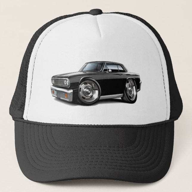 Chevelle svart bil 1964 keps (Framsida)