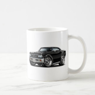 Chevelle svart bil 1966 kaffemugg