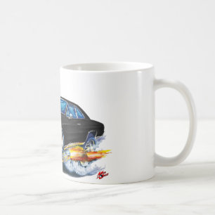 Chevelle svart bil 1966 kaffemugg