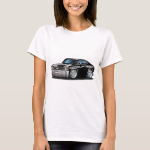 Chevelle svart bil 1971-72 t-shirt