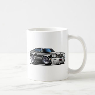Chevelle Svart-Vit bil 1970 Kaffemugg