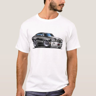 Chevelle Svart-Vit bil 1970 T-shirt