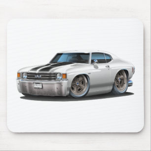 Chevelle Vit-Svart bil 1971-72 Musmatta