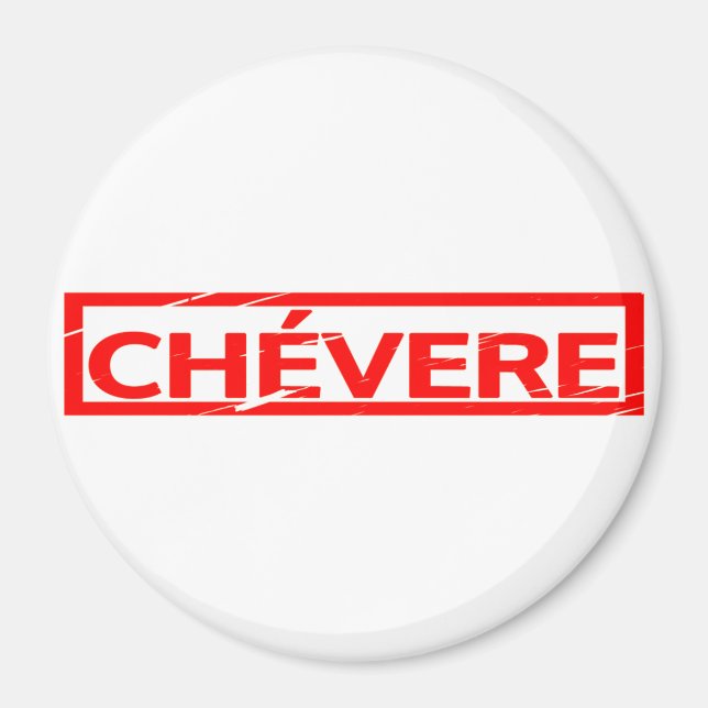 Chévere Frimärke Magnet (Framsidan)