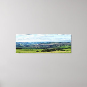Cheviot backeNorthumberland panorama Canvastryck