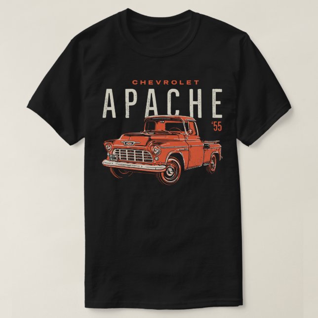 CHEVROET APACHE T SHIRT (Design framsida)