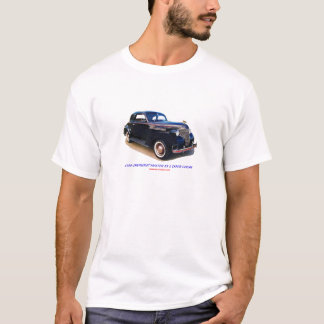 CHEVROLET 1939 STYR 85 COUPEN FÖR 2 DÖRR TEE SHIRT